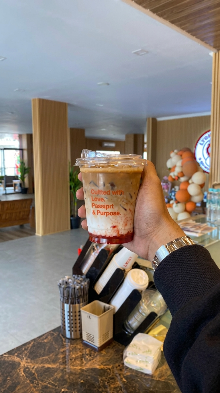 Iced coffee specialty Lyon's Cafe